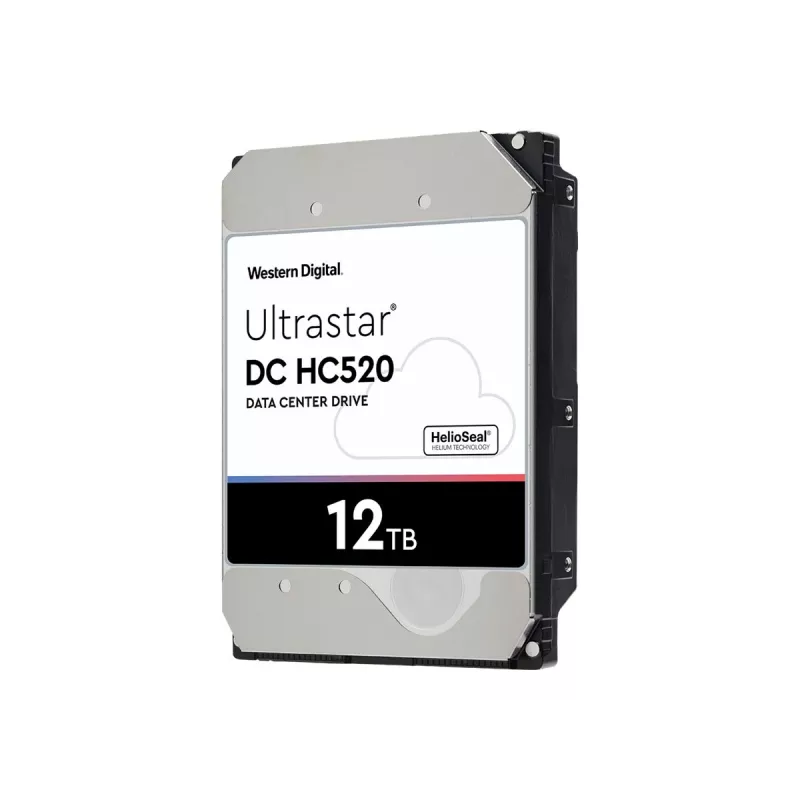 WD Ultrastar DC HC520 HUH721212AL5200 - kõvaketas - 12 TB - sisemine - 3,5 tolli (8,9 cm)
