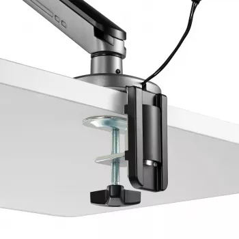 NanoRS mängumonitori alus 17-32 RGB LED-valgustusega, laua kinnitus, kõrguse reguleerimine, pööramine, kallutamine, max 9 kg, VESA 75x75 / 100x100