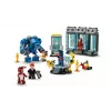 LEGO mängukomplekt Marvel: Raudmehe labori raudrüüsaal 76315 — 384 osa, 5 minifiguuri, vitriiniala
