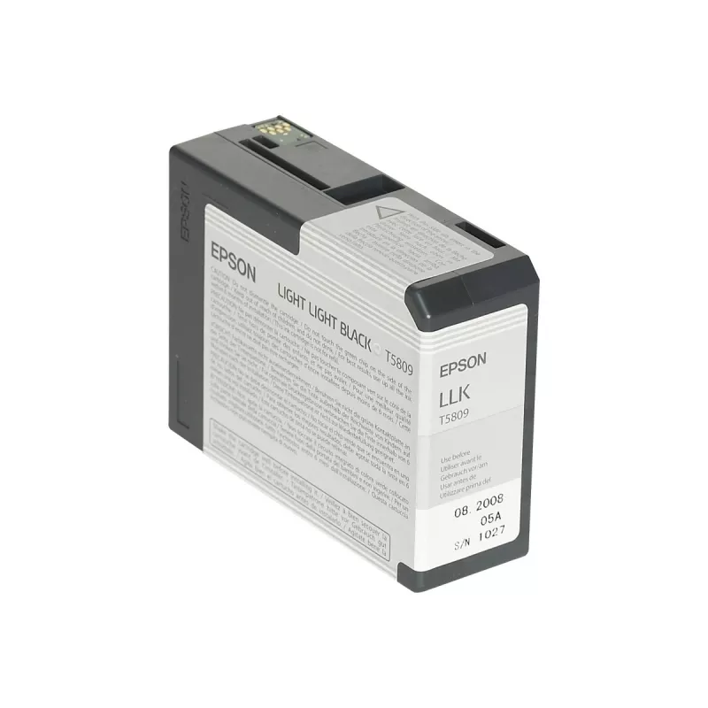 Epson üksikpakend hele hele must T580900, hele hele must, pigmendipõhine tint, 80 ml, 1 tk
