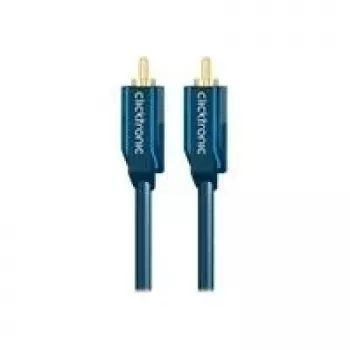 Audio Cable (RCA-Plug/RCA-Plug), 50 Ohm - 2,0 m RCA-koaksiaalkaabel dünaamilise helikvaliteedi jaoks - Audio Cable (RCA-Plug/RCA-Plug), 75 Ohm