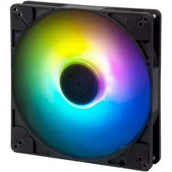 SilverStone Air Penetrator 184i ARGB 180mm korpuse ventilaator - must
