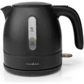 Nedis KAWK300EBK - 1 l - 2150 W - must - plastist - veetaseme indikaator - juhtmevaba (KAWK300EBK)