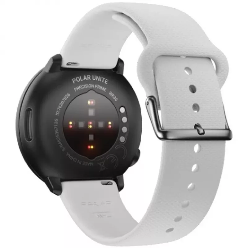 Polar Unite valge S-L silikoonist randmepael tihvtlukuga