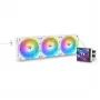 Kõik-ühes vedelikjahuti THERMALTAKE MAGFloe 420 Ultra ARGB 140 mm ventilaatoritega, 500–2000 RPM, valge