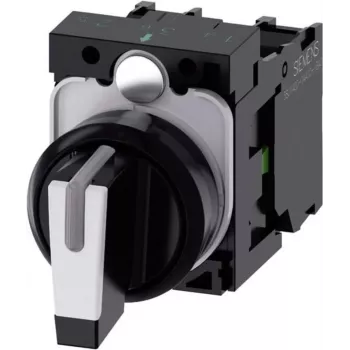 Siemens 3SU1100-2BM60-1NA0 elektriline täiturmehhanism must, metallik