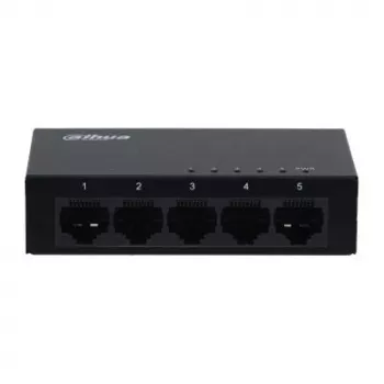 Dahua Technology SG1005-EUR võrgulüliti haldamata L2 Gigabit Ethernet (10/100/1000) Must