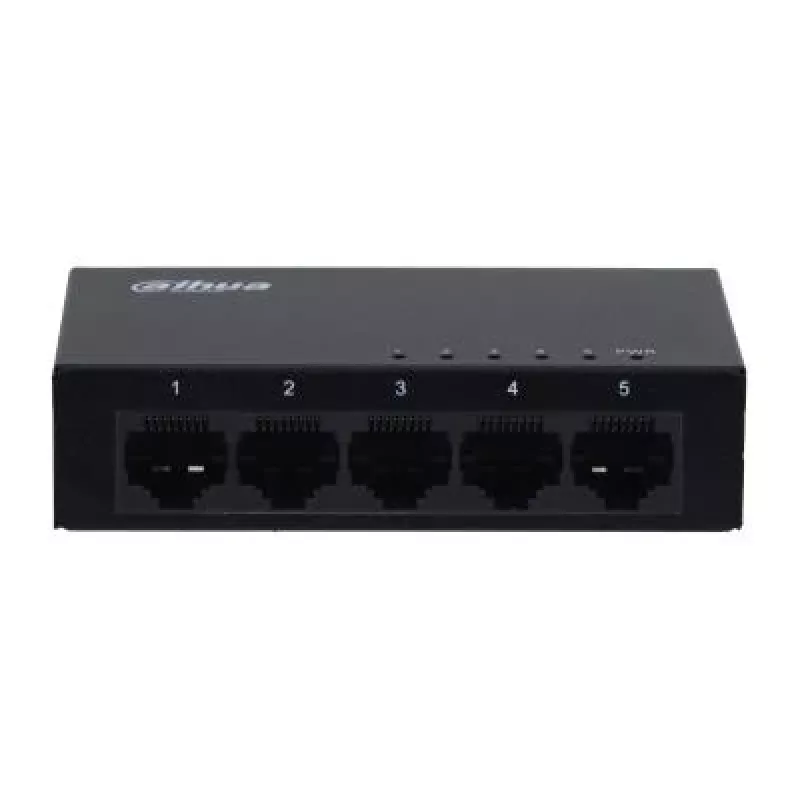 Dahua Technology SG1005-EUR võrgulüliti haldamata L2 Gigabit Ethernet (10/100/1000) Must