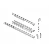 Rack rail kit EVER W/OP-ZA00-0001/00 paigalduskomplekt, hõbedane/must siin, kapi paigaldamiseks