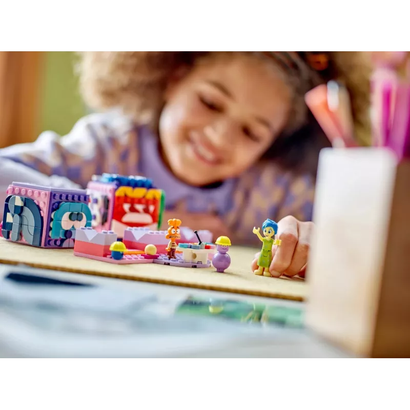 Ehitusmänguasi LEGO Disney Pixar Inside Out 2 Meeleolukuubikud komplekt 43248