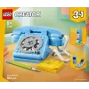 LEGO Creator 3-in-1 31174 Retro Telephone, ehituskomplekt, 383 osa, 8+ aastat, 70×110×150 mm