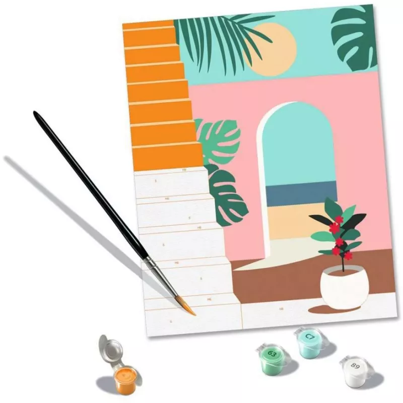 Maalimiskomplekt Ravensburger CreArt Holiday Mode – Loominguline komplekt maalimiseks (mudel 25524)
