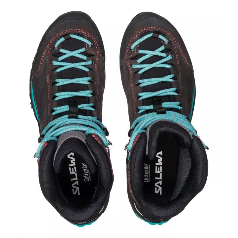 Salewa MTN Trainer Mid GTX naistele, täiskasvanutele, must, sinine