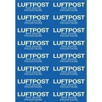 Isekleepuv silt HERMA 15035 sinine valge