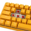 Ducky One 3 kollane SF klaviatuur mängimiseks USB QWERTY USA inglise
