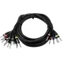 Audio snake kaabel Omnitronic 8xJack to 16xJack mono 15 m