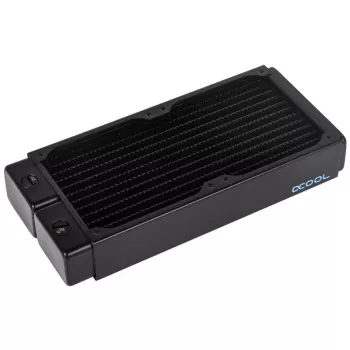 Alphacool 11992 - veeblokk - Acetal - akrüül - Alumiinium - Messing - Vask - Nikkel - Roostevaba teras - Must - Läbipaistev - 1/4 - 60 °C - 0,8 baari (11992)