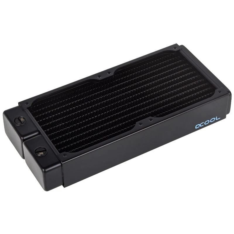 Alphacool 11992 - veeblokk - Acetal - akrüül - Alumiinium - Messing - Vask - Nikkel - Roostevaba teras - Must - Läbipaistev - 1/4 - 60 °C - 0,8 baari (11992)