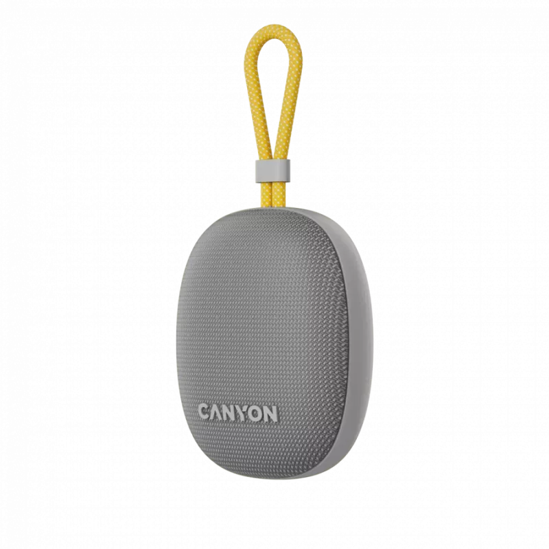 Canyon OnMove 12 - kaasaskantav Bluetooth v5.3 kõlar - 5W - TWS - IPX7 - 12 tundi - USB-C laadimine