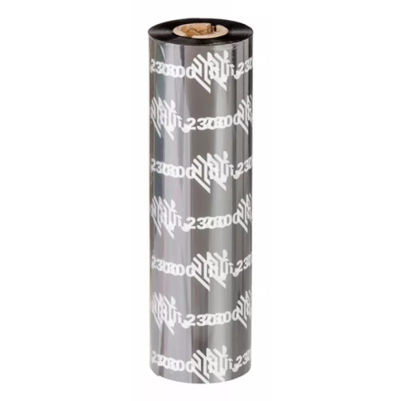Zebra 2300 Wax termosiirdelint 450 m Must