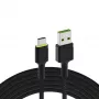 roheline Cell KABGC06 USB-kaabel 1.2 m USB A USB C Must