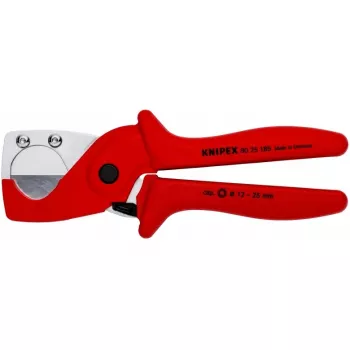 Knipex 90 25 185 - Torulõikur - Teras - Plastik - Punane - 1,2 cm - 18,5 cm (90 25 185)