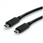 USB-kaabel ROLINE 11.02.9056 0.5m USB 3.2 Gen 2 10 Gbit/s USB C Must
