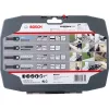 Bosch Starlock Best of Heavy Duty komplektid, 4-osaline, Teralade komplekt, Metall, Puit, Must, Karp