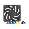 Noctua NF-A12x25 PWM 120mm korpusventilaator must