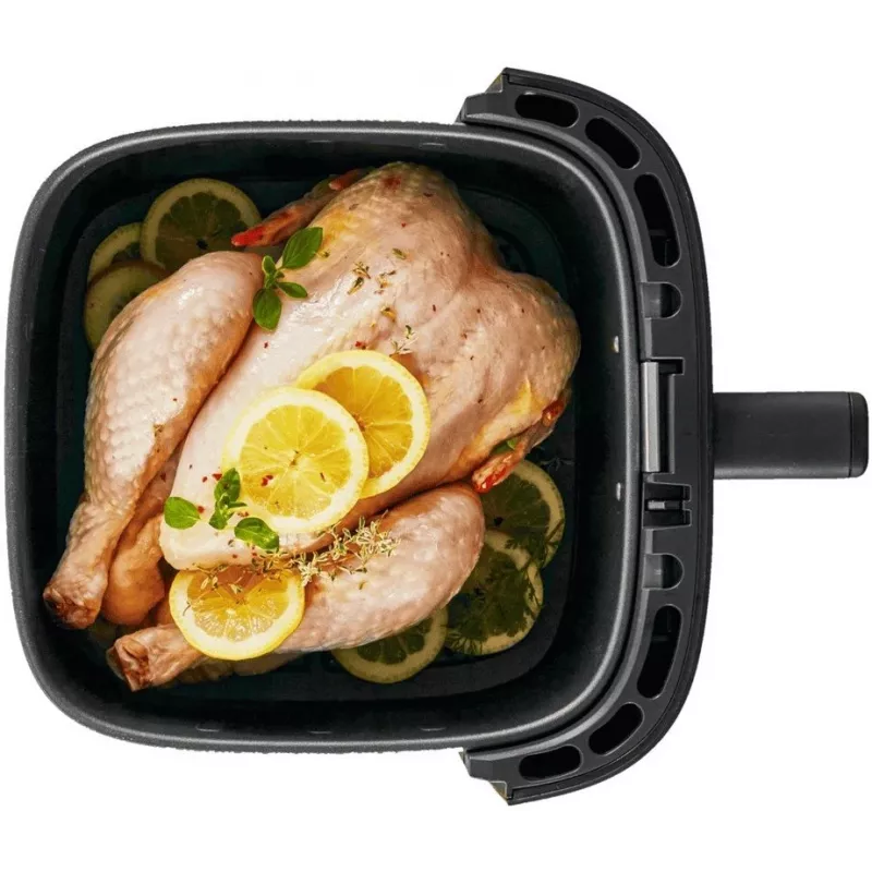 Tefal Easy Fry Silence EY551HE0 fritüür Üksik 5 L Eraldiseisev kuumaõhufritüür Must, Hall, Roostevaba teras