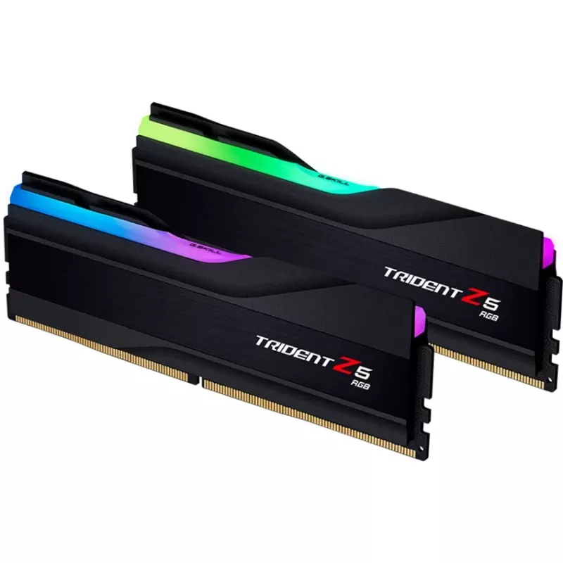 G.Skill Trident Z5 RGB 96 GB (2x48 GB) DDR5-6400 CL30 muutmälukomplekt, must