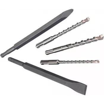 SDS-plus puuri- ja meislitkomplekt Metabo SP 5-osaline (MPN 630465000)