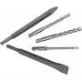 SDS-plus puuri- ja meislitkomplekt Metabo SP 5-osaline (MPN 630465000)