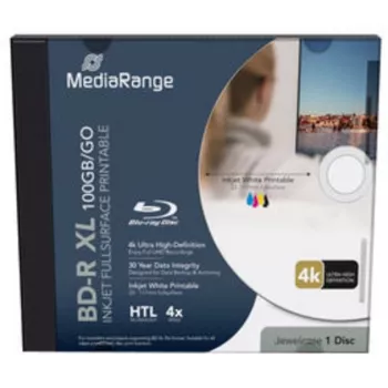 BD-R XL MediaRange MR520 100GB 4X - Blu-ray salvestusketas, ühekihilise XL mahuga