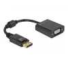Adapter DisplayPort 1.2 isane VGA emasele DeLOCK 61006