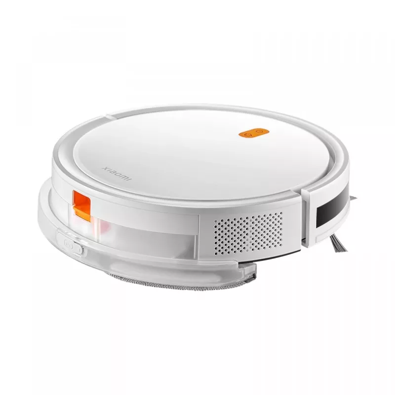 Xiaomi robotolmuimeja E5 valge — 2000 Pa imuvõimsus, 2600 mAh aku, 110 min tööaeg, 0,4 L tolmumahuti, märgpühkimine