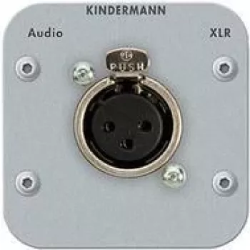 Kinnituskomplekt Kindermann 7441000412 Hõbedane Alumiinium