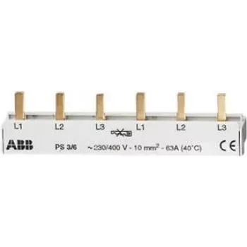 ABB 3-faasiline siinikomplekt PS3/6 pro M compact 6 moodul suletud PS3/6 (2CDL231001R1006)