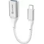 Alogic Super Ultra - USB-adapter - 24 kontaktiga USB-C (M) USB-tüüpi A (W) - USB 3,1 Gen 1 - 3 A - 15 cm - hõbedane (ULCAA-SLV)