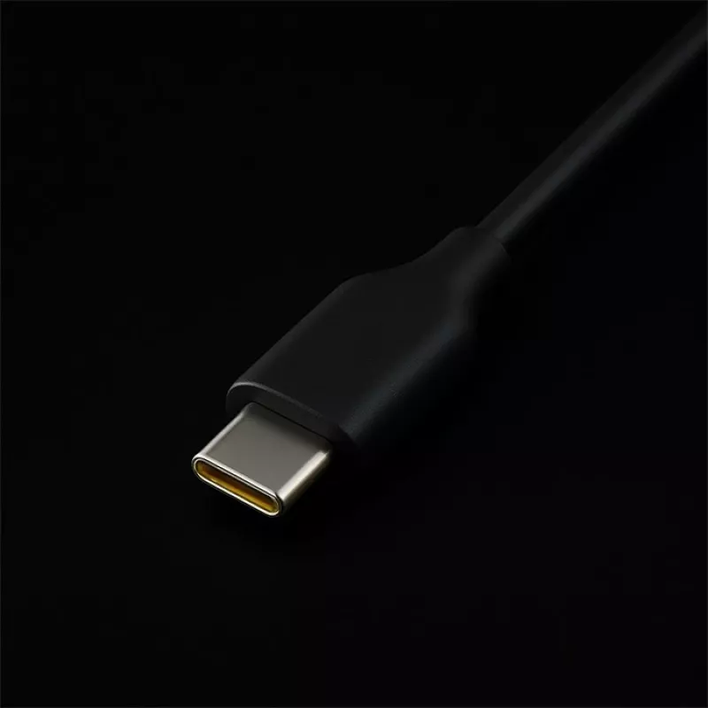 GaN sülearvuti laadija QOLTEC 52419 65W USB-C PD 5V/20V 3A/3.25A, 220–240V, 1,8 m kaabel, must