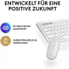 Logitech Pebble 2 komplekt, valge, juhtmevaba, saksa keel, 920-012204