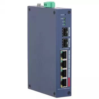 Tööstuslik PoE lüliti DAHUA CHS4206-4ET-90 4-port PoE
