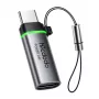 USB-C adapter Mcdodo OT-2450, automaatne väljalülitus, USB-C - USB-A adapter automaatse väljalülitusfunktsiooniga