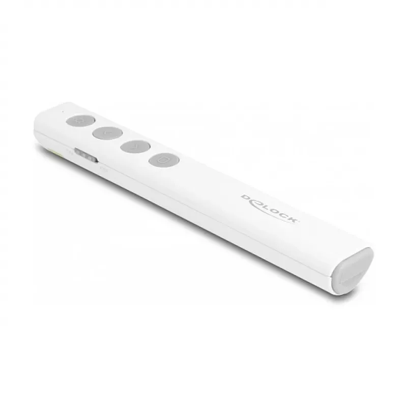 DeLOCK USB Laser Presenter valge, juhtmevaba USB RF nano vastuvõtja