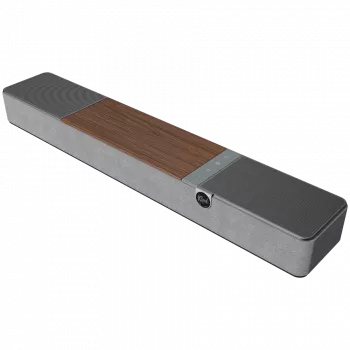 Soundbar KLIPSCH Flexus CORE 100 — 2.1 kanalit, 100 W, sisseehitatud bassikõlar, Hall/Pähkel