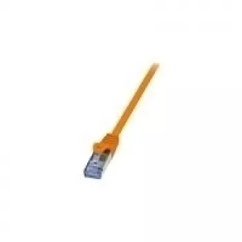 Logilink PrimeLine - patch-kaabel - RJ-45 (M) - RJ-45 (M) - 1,5 m - SFTP, PiMF - CAT 6a - Pressitud, sile, halogeenivaba - oranž (CQ3048S)