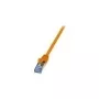 Logilink PrimeLine - patch-kaabel - RJ-45 (M) - RJ-45 (M) - 1,5 m - SFTP, PiMF - CAT 6a - Pressitud, sile, halogeenivaba - oranž (CQ3048S)