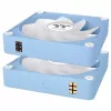 Thermaltake CT140 EX Reverse ARGB 140mm korpuseventilaator 3-pack Hydrangea Sinine