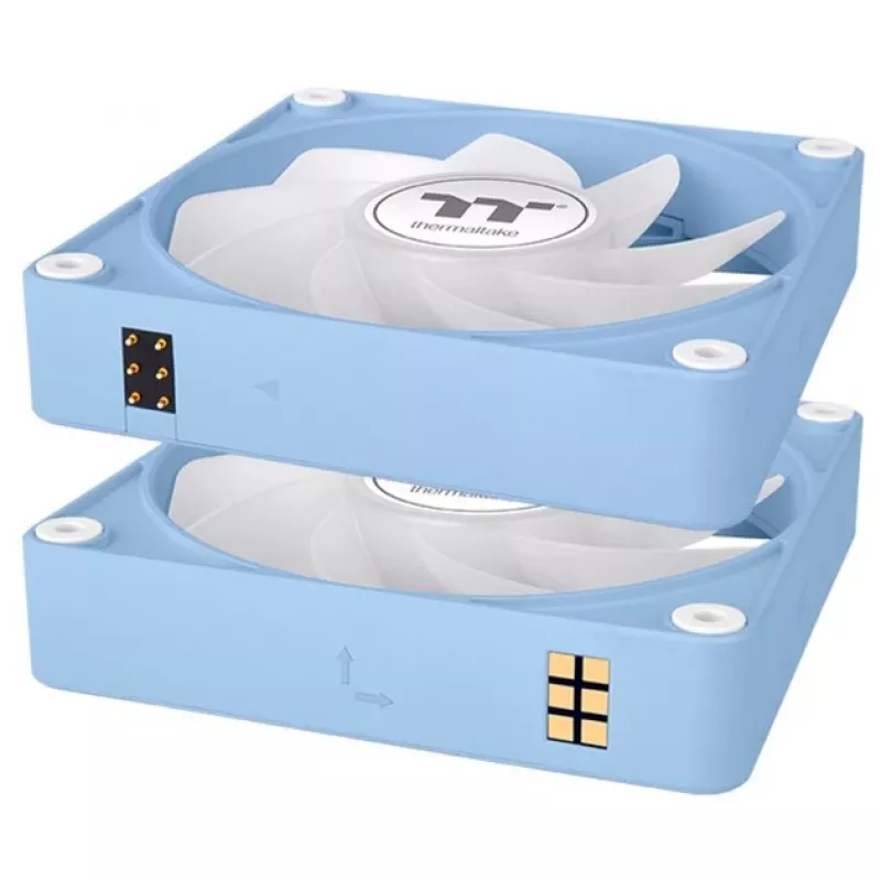 Thermaltake CT140 EX Reverse ARGB 140mm korpuseventilaator 3-pack Hydrangea Sinine