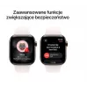 Nutikell Apple Watch Series 11 GPS + Cellular 42mm kuldne titaankorpus, helepunane sportrihm M/L
